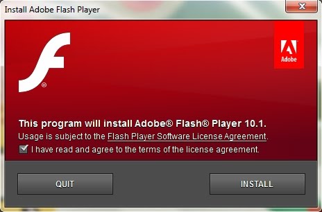 Flash player 10.1